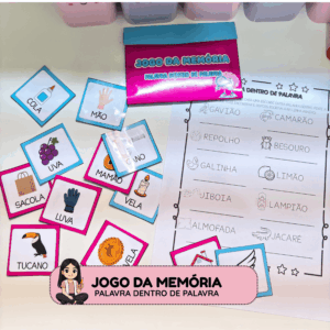 Jogo da Memória – Palavra Dentro de Palavra