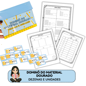 Dominó do Material Dourado - Dezenas e Unidades